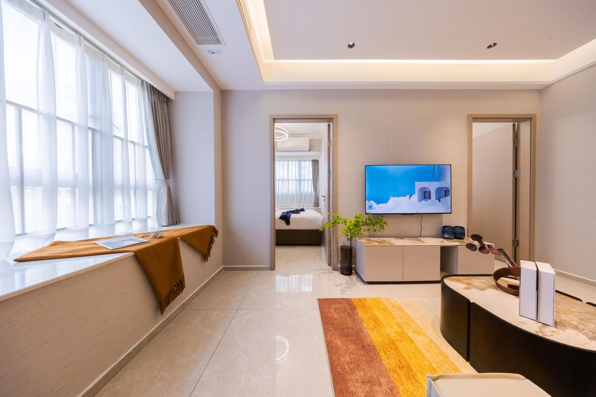 XI Ke Executive Apartment - Shenzhen Futian Exhibition Center Екстериор снимка