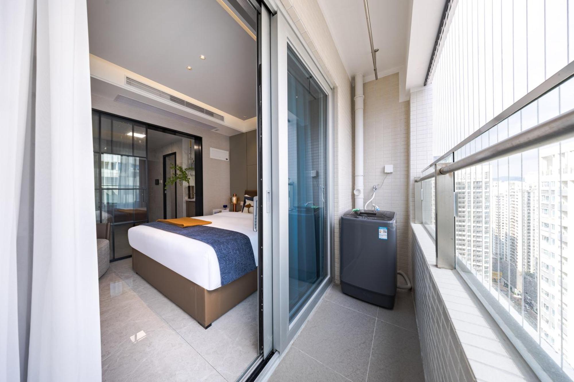 XI Ke Executive Apartment - Shenzhen Futian Exhibition Center Екстериор снимка