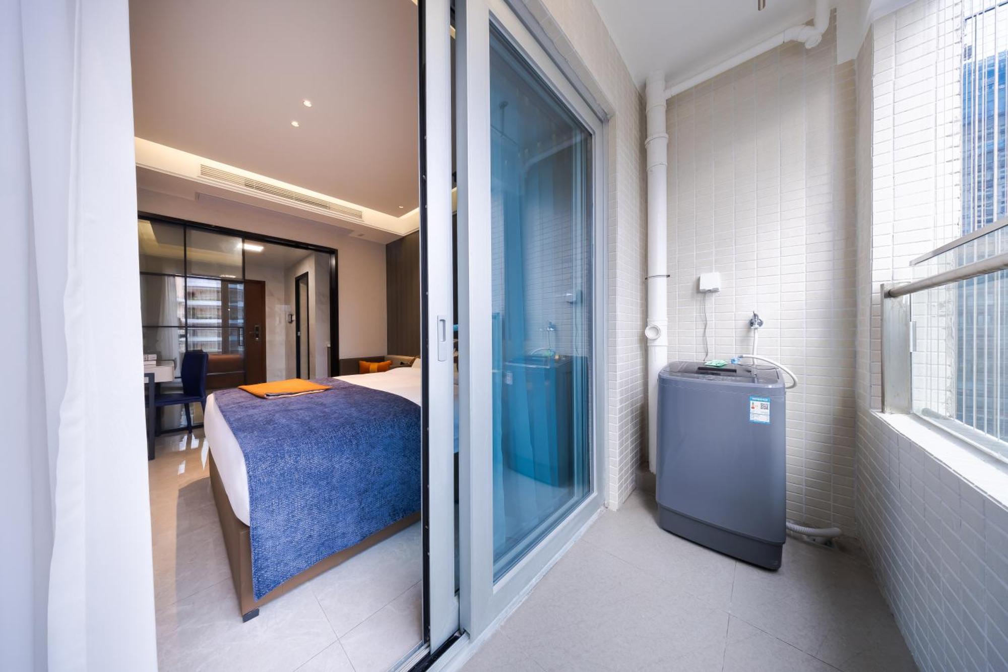 XI Ke Executive Apartment - Shenzhen Futian Exhibition Center Екстериор снимка