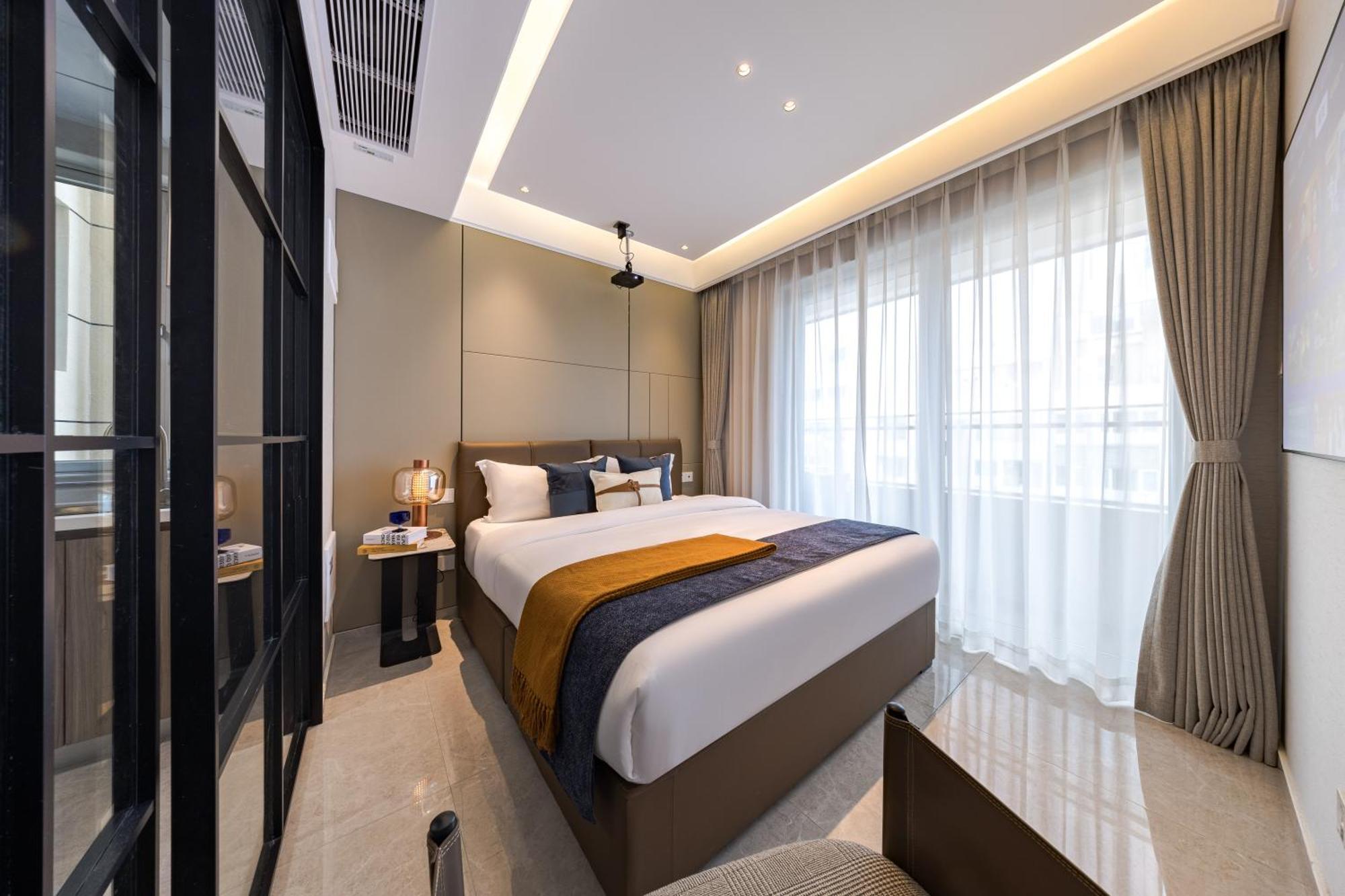 XI Ke Executive Apartment - Shenzhen Futian Exhibition Center Екстериор снимка