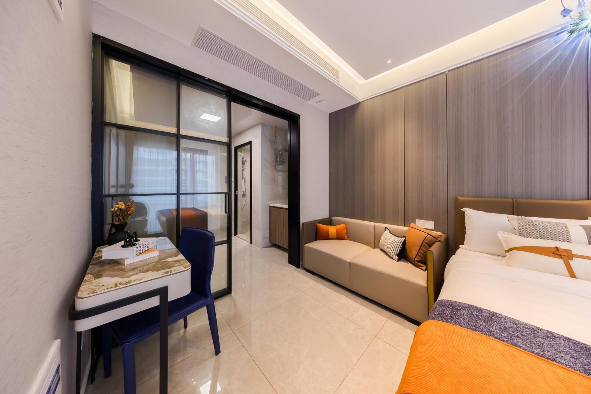 XI Ke Executive Apartment - Shenzhen Futian Exhibition Center Екстериор снимка
