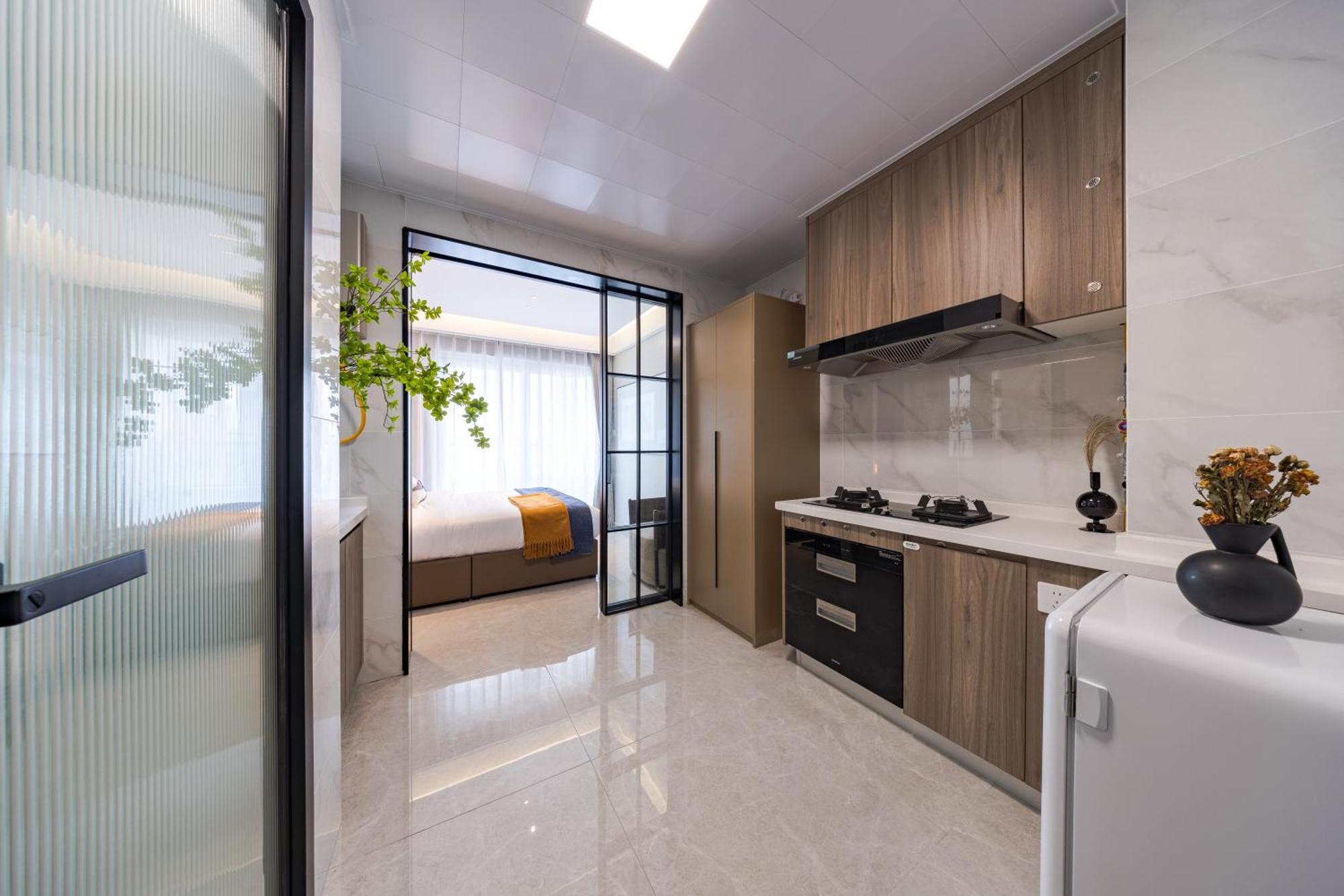 XI Ke Executive Apartment - Shenzhen Futian Exhibition Center Екстериор снимка