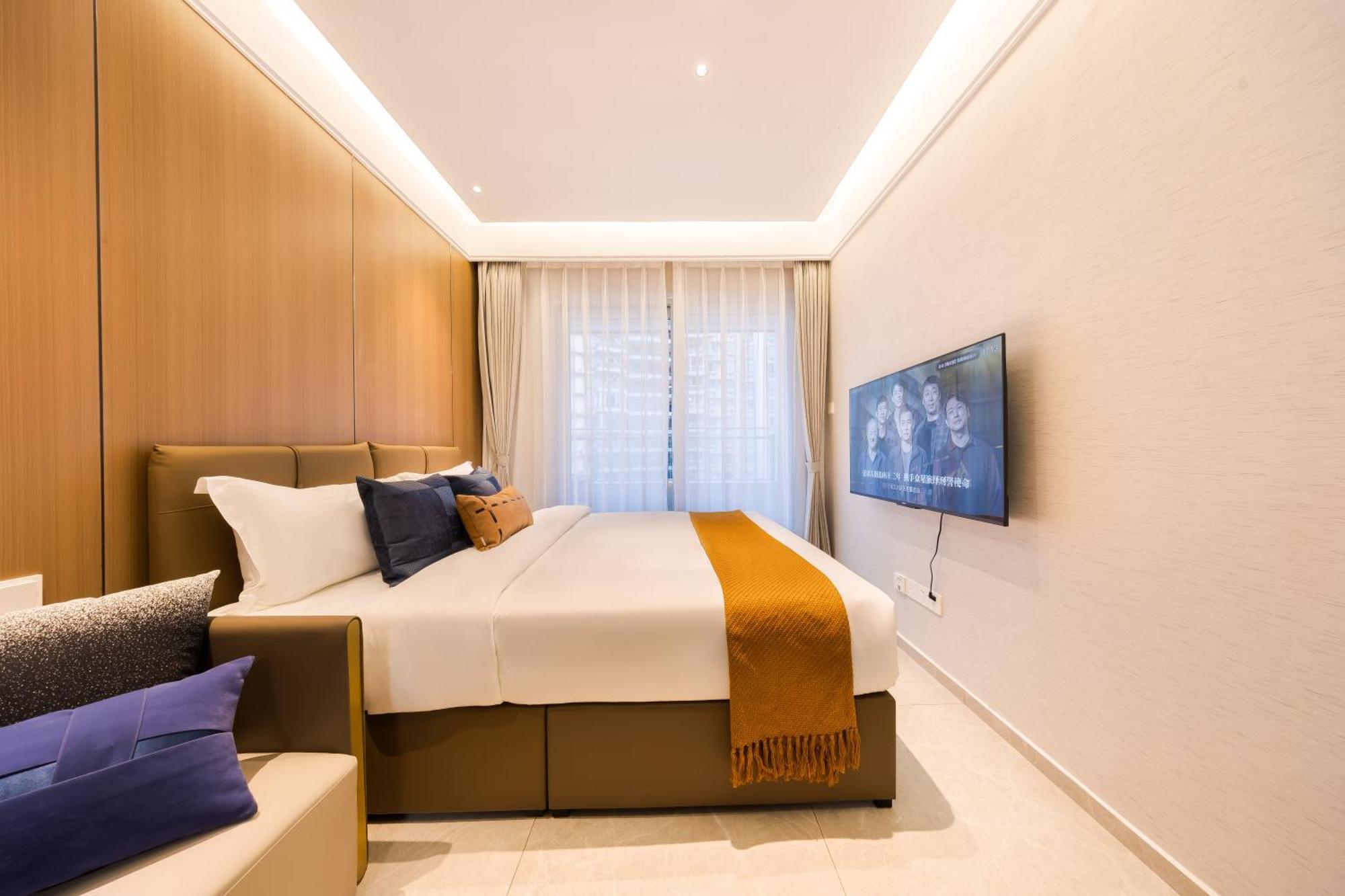 XI Ke Executive Apartment - Shenzhen Futian Exhibition Center Екстериор снимка
