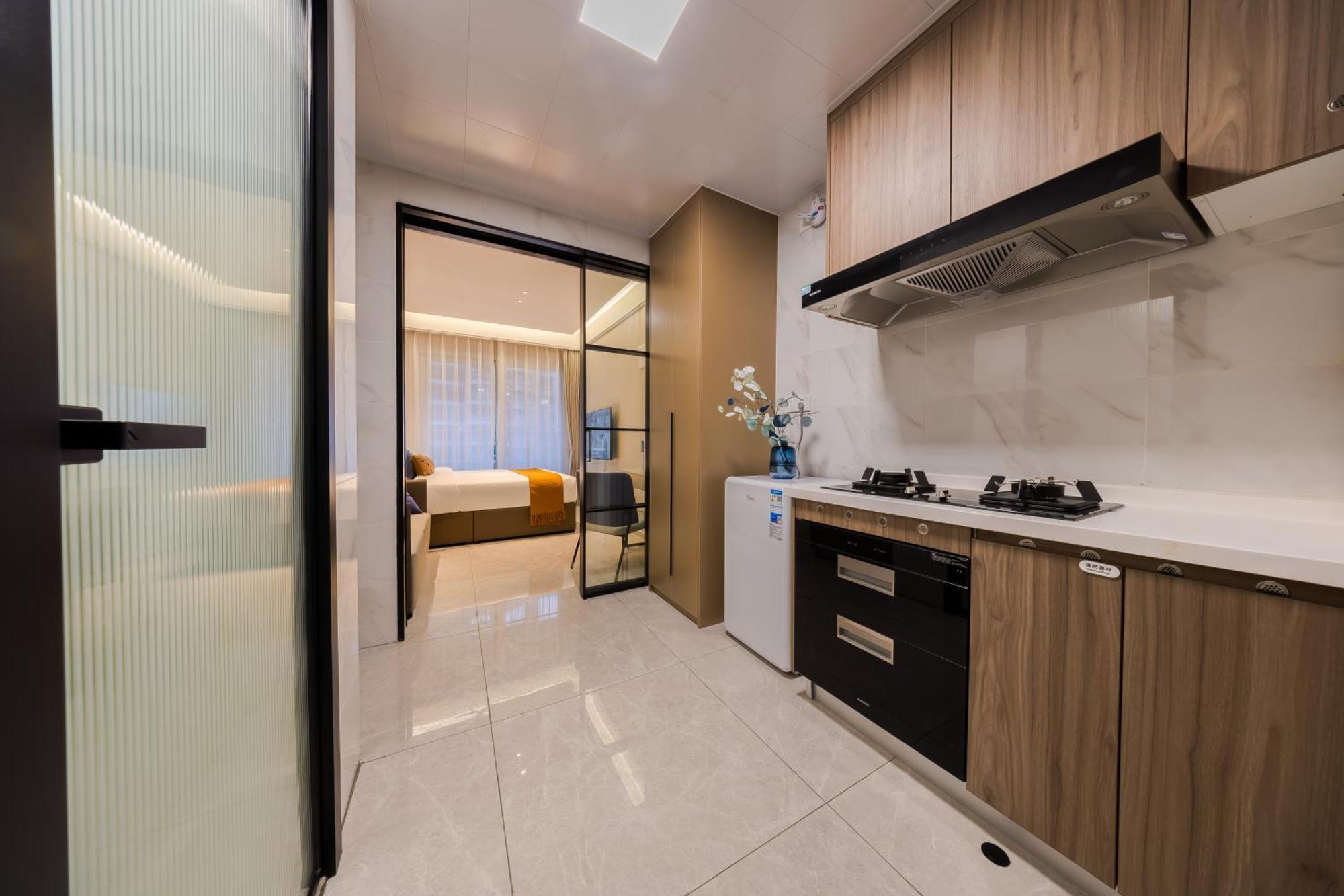 XI Ke Executive Apartment - Shenzhen Futian Exhibition Center Екстериор снимка
