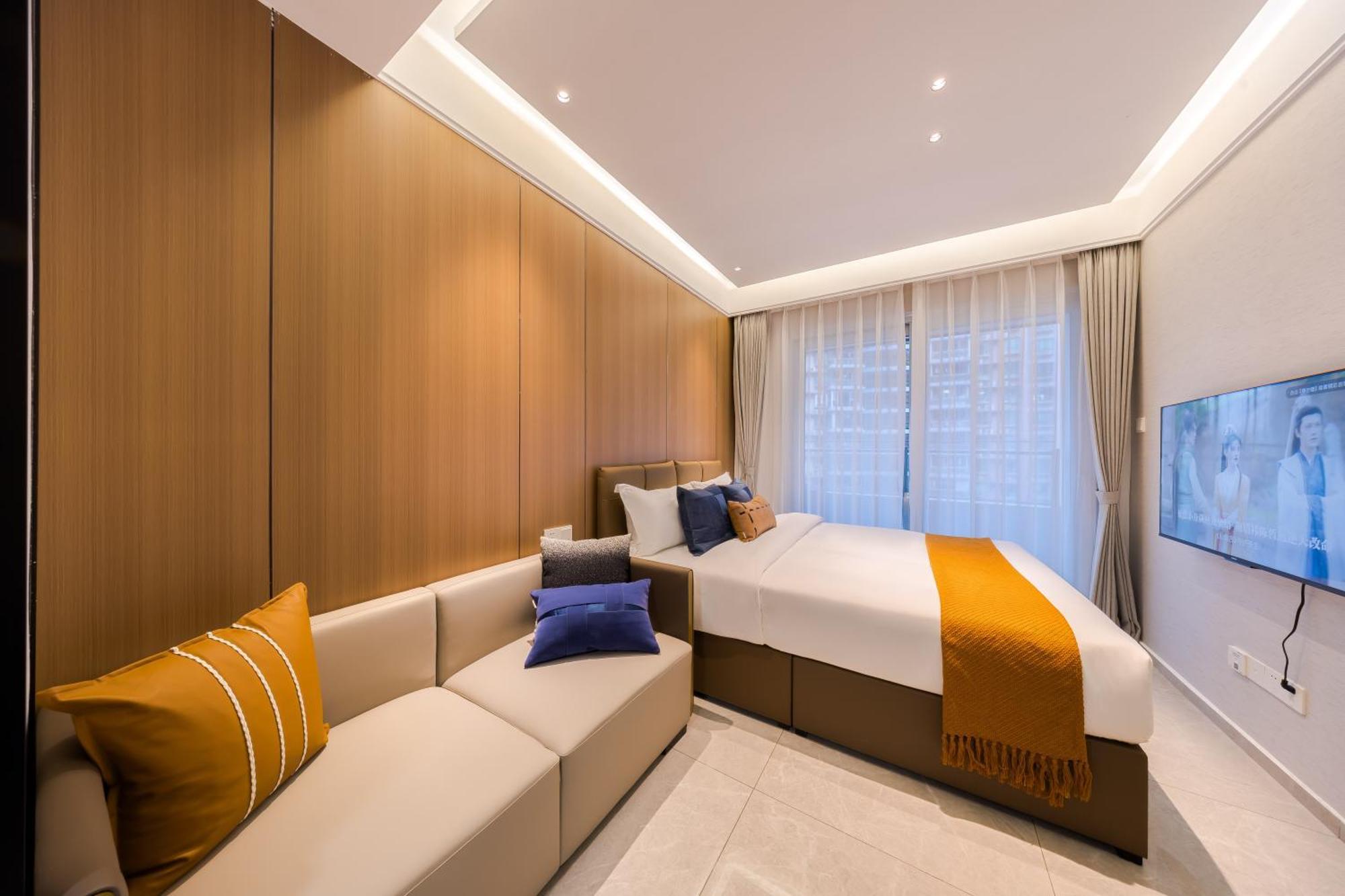 XI Ke Executive Apartment - Shenzhen Futian Exhibition Center Екстериор снимка